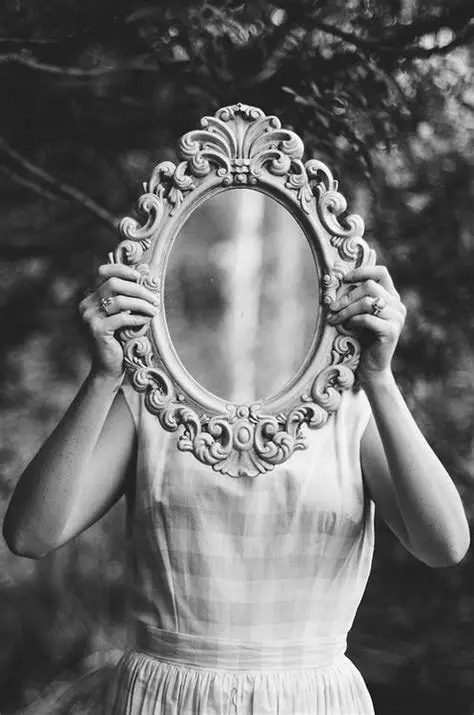 The Woman in the Mirror: Facing Worldly Struggles through Faith